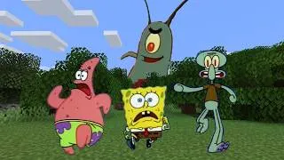 Thumbnail: Minecraft Speedrunners VS Giant Plankton