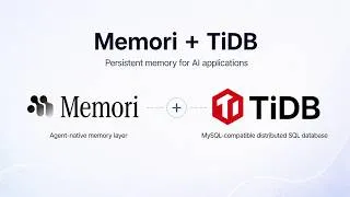 Thumbnail: Memori + TiDB: Persistent memory for AI applications