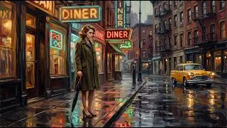 Thumbnail: New York 1964 A Quiet Rainy Night Beneath the Neon Lights | Nostalgic Vintage Jazz