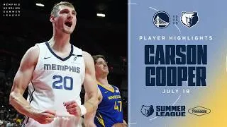 Thumbnail: Carson Cooper Highlights vs  Golden State Warriors