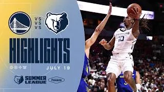 Thumbnail: Summer League Championship: Memphis Grizzlies Highlights vs Golden State Warriors