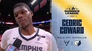 Thumbnail: Cedric Coward Walk-Off Interview | Grizzlies vs. Rockets