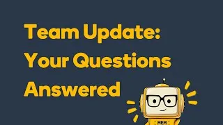 Thumbnail: Team Update: Q&A with Marcin and Sandra