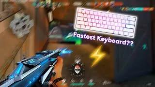 Thumbnail: SteelSeries Apex Pro Mini in VALORANT | sound test keyboard asmr + lofi