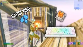 Thumbnail: Razer BlackWidow V4 75% Sound Test w/ Razer Orange Switches | satisfying keyboard sounds in fortnite
