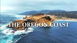 Thumbnail: Beautiful Oregon Coast — 5 Minutes of Calm | Drone + Land Camera Footage