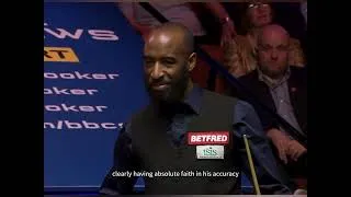 Thumbnail: The most powerful black player in history!Use accuracy to confuse Trump！#snooker #snookerplayer
