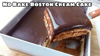 Thumbnail: No Bake Boston Cream Cake
