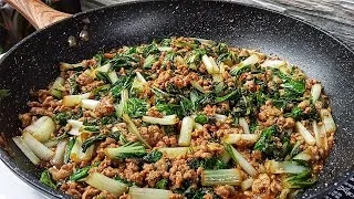 Thumbnail: Pechay at Pork Giniling Simpleng Ulam Pero Panalo Sa Sarap / Budget Meal Healthy Ulam
