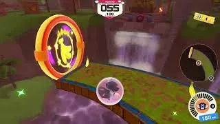 Thumbnail: Super Monkey Ball Banana Rumble - World 1 EX-5 - Boomerangs (55.090) Easel