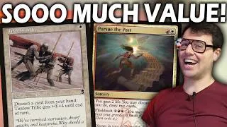 Thumbnail: Tribe Combo is sooo good in Pauper! | Boros Tribe vs Mono Red Madness!