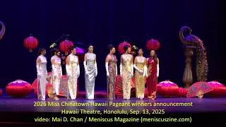 Thumbnail: Miss Chinatown Hawaii 2026 winners announcement - Meniscus Magazine