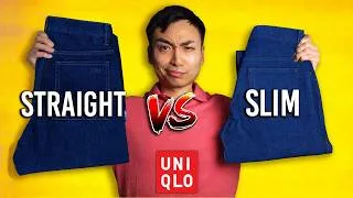 Thumbnail: Which Uniqlo Selvedge Denim Fit Is Best? (Straight vs Slim Jean)