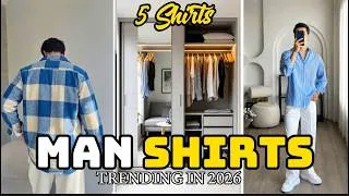 Thumbnail: You Only Need These 5 SHIRTS In Your Wardrobe | Build MINIMAL WARDROBE