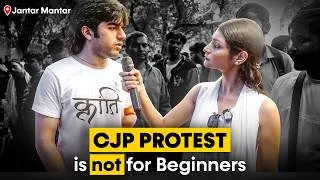 Thumbnail: Our CRAZY Day at Jantar Mantar | What REALLY Happened at CJP Protest | @sadhikasehgal  | MensXP