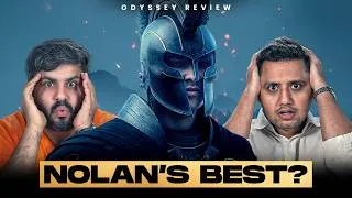 Thumbnail: The Odyssey- MOVIE REVIEW | Nolan Delivers? | Honest Review ft. @ZainAnwarrr and @Rrajeshyadav