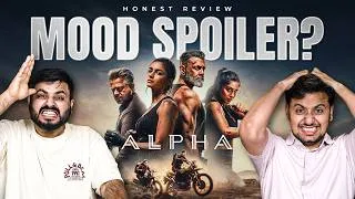 Thumbnail: Alpha- MOVIE REVIEW | End Of Spy Universe? |  Honest Review ft. @ZainAnwarrr & @Rrajeshyadav