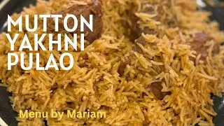 Thumbnail: Mutton Yakhni Pulao Recipe | Quick and Easy | MBM