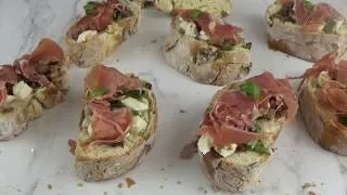 Thumbnail: Pain aux olives, mozzarella et prosciutto par Menu to Shop