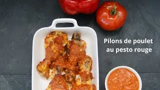 Thumbnail: Pilons de poulet au pesto rouge par Menu to Shop