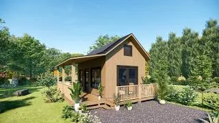 Thumbnail: Cozy Wooden Cabin Tour - Peaceful Living in Nature