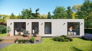 Thumbnail: Is This The Future of Modern Living? | Container Tiny Home Tour | 12Mx2.5M