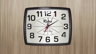 Thumbnail: retro ticking clock sound 11 hours 🕚 relaxing audio 🔊