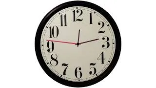 Thumbnail: 3d classic analog clock ticking sound with animation