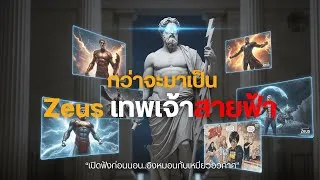 Thumbnail: กว่าจะมาเป็นเทพซุส "Zeus" | เปิดฟังก่อนนอน..อิงหมอนกับเหมียวอวกาศ | เหมียวอวกาศ podcast