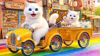 Thumbnail: Mama Cat Trims Fur on the Farm and Makes Tiger Hat For Kittens At Home🐾🎩🐯