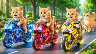 Thumbnail: Mama Cat Trims Fur on the Farm and Makes Tiger Hat For Kittens At Home🐾🎩🐯