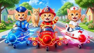 Thumbnail: Mama Cat Trims Fur on the Farm and Makes Tiger Hat For Kittens At Home🐾🎩🐯