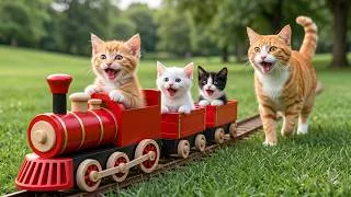 Thumbnail: Mama Cat Trims Fur on the Farm and Makes Tiger Hat For Kittens At Home🐾🎩🐯