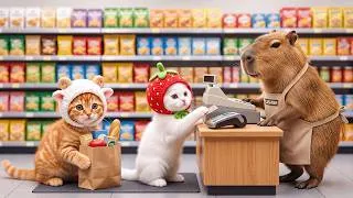 Thumbnail: Mama Cat Trims Fur on the Farm and Makes Tiger Hat For Kittens At Home🐾🎩🐯