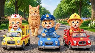 Thumbnail: Mama Cat Trims Fur on the Farm and Makes Tiger Hat For Kittens At Home🐾🎩🐯