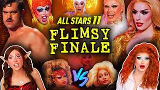 Thumbnail: All Stars 11 Flimsy Finale + A'keria vs Silky & Mistress Drama | RuPaul's Drag Race