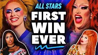Thumbnail: Queens who WON their FIRST Maxi-Challenge EVER on All Stars | RuPaul's Drag Race