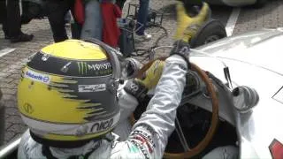 Thumbnail: Michael and Nico take the Silver Arrow W196 around the Nordschleife