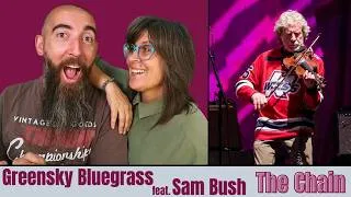Thumbnail: Greensky Bluegrass feat. Sam Bush - The Chain (REACTION) with my wife