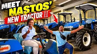 Thumbnail: 🚜🔥 MEET NASTOS’ BRAND NEW DREAM TRACTOR‼️ You Won’t Believe This! 😱@ItsNasto 