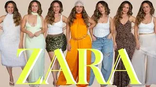 Thumbnail: SUMMER ZARA TRY ON HAUL | Dresses - Pants - Mini Skirts - Jumpsuits - Accessories | Curvy size 8-10