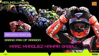 Thumbnail: Live Moto3 MotoGP MARQUEZ HAMPIR GAGAL! Kesalahan Besar di Aragon Nyaris Hancurkan Kemenangannya #44