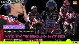 Thumbnail: MARC MARQUEZ GILA! Kalahkan Bezzecchi, Menang Dramatis di MotoGP Aragon #43