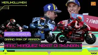 Thumbnail: Live Moto3 MotoGP! MARQUEZ NEKAT! Manuver Berbahaya di Tikungan 1 Jadi Kunci Kemenangan Aragon #40