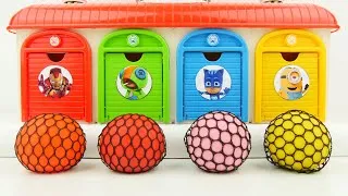 Thumbnail: Oddly Satisfying Garage | DIY Making Real 4 Slime Super Balls Clay Garage Dors FROM Funny Sound ASMR