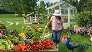 Thumbnail: Finding Peace & Joy in My Little Organic World 🌿 Beautiful Summer Days, Homegrown Food & My Animals