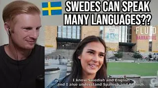 Thumbnail: Reaction To How Many Languages do Swedes Speak?