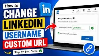 Thumbnail: How to Change LinkedIn Username Custom URL | Change LinkedIn Profile URL (2026 Guide)