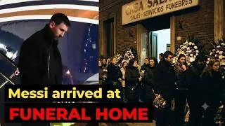 Thumbnail: Messi and family arrived at funeral, De Paul and teammates show support ♥