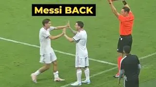Thumbnail: Messi's First Match Back After the World Cup! 🌍⚽